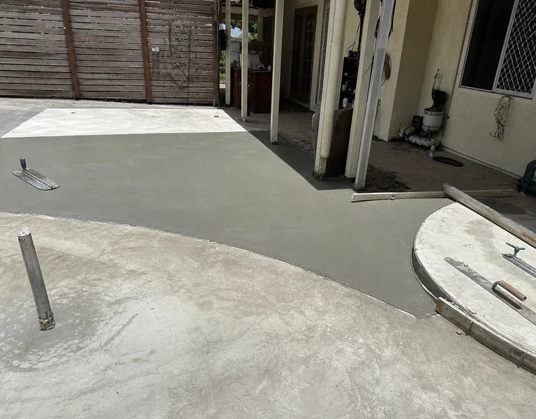 Concrete repair and slab extension work